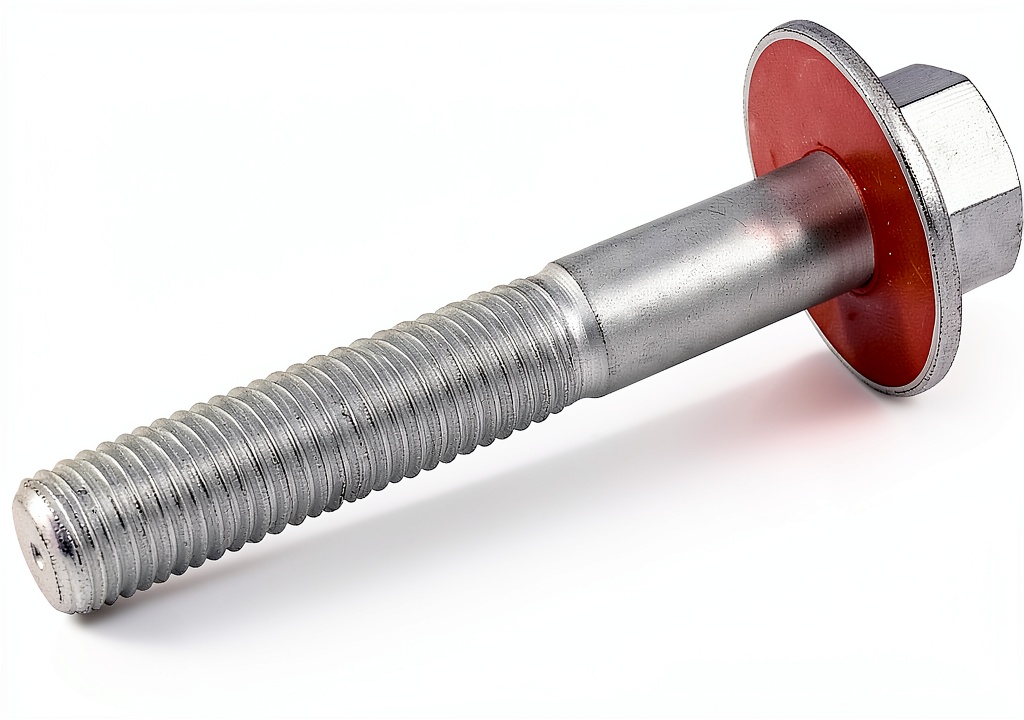 CHENACC LS Harmonic Balancer Bolt installed on a wooden workbench with torque wrench ready