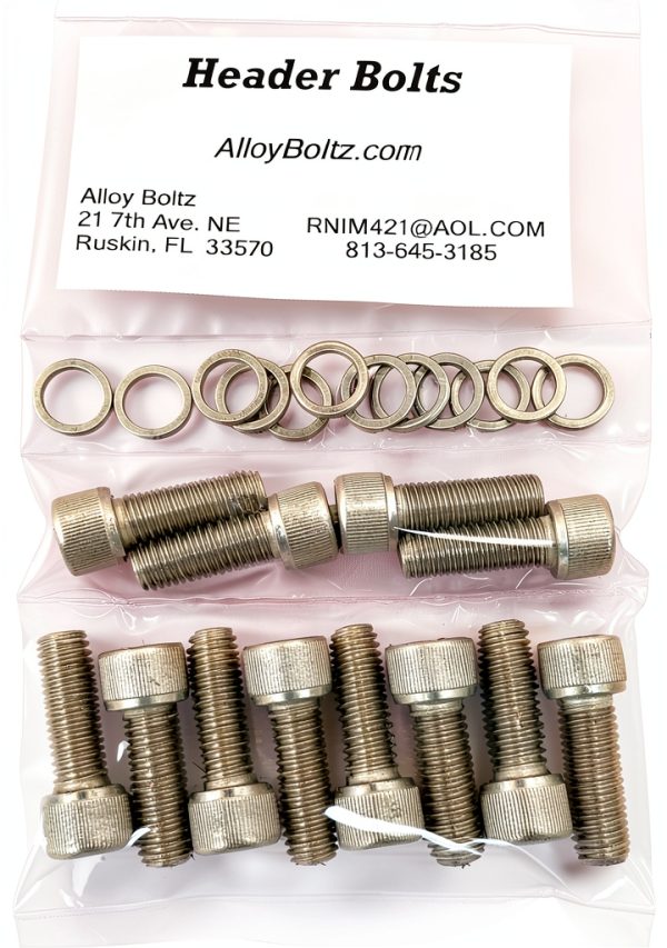 Alloyboltz Stainless Hex Bolt Kit 3/8 Inch-2