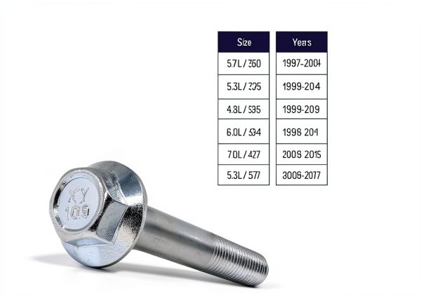 A.A Automotive Authority M10 Hex Bolts for Chevrolet GM-2