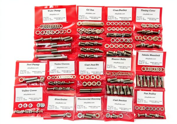 Alloyboltz Stainless Hex Bolt Kit 3/8 Inch-0
