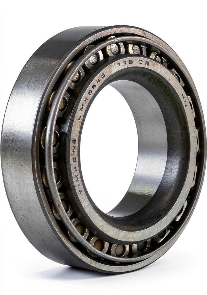 Installing TIMKEN Carbon Steel Ball Bearing Set on a wooden bench