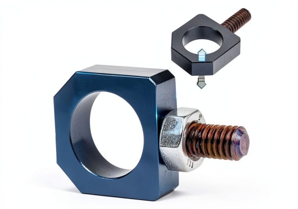 Titanium Eye Bolt Bevinsee Automotive Left Hand-2