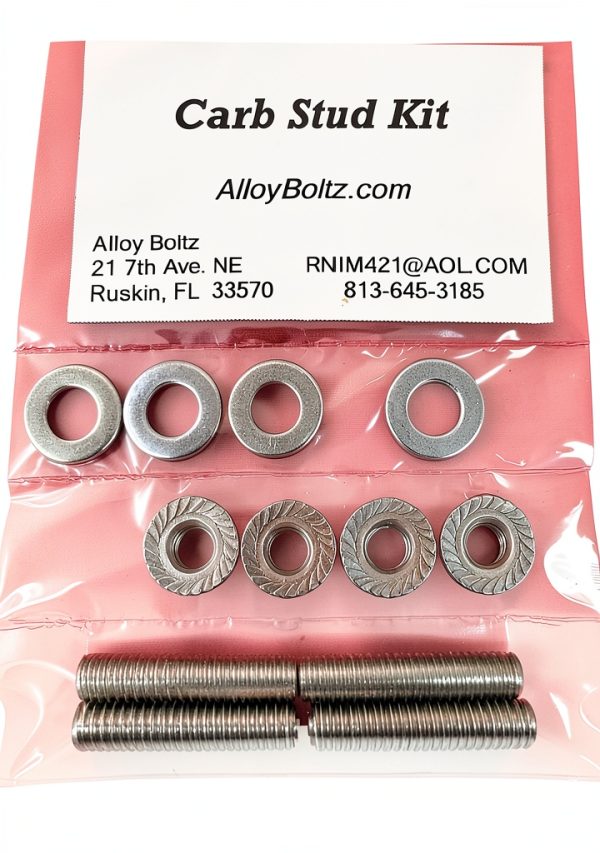 Alloyboltz Stainless Hex Bolt Kit 3/8 Inch-3