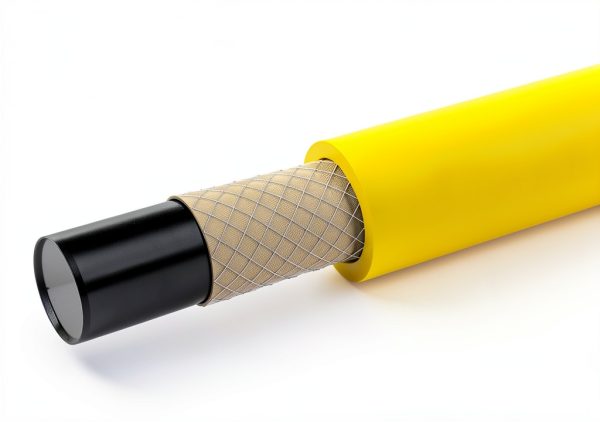 Hromee Air Compressor Hose 1/4 inch x 25 ft with Brass Coupler-1