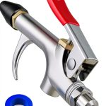 JASTIND 4Pcs Air Blow Gun Kit, 2-Way Connection Air Nozzle Blow Gun with Rubber Tip & 1/4IN Standard Quick Plug, Air Compressor Accessories Blower Gun for Dust Cleaning-0