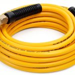 Hromee Air Compressor Hose 1/4 inch x 25 ft with Brass Coupler-0
