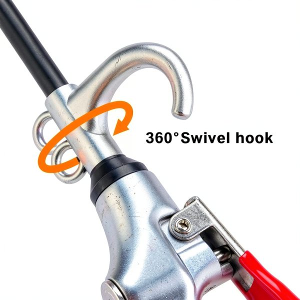High Volume Air Blow Gun JASTIND Aluminum Rubber Guard Nozzle 12in-4