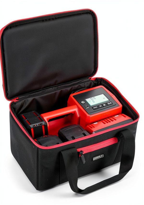 Air Compressor Bag for Milwaukee M18 Inflator 8mm Lined Polyester Case-0