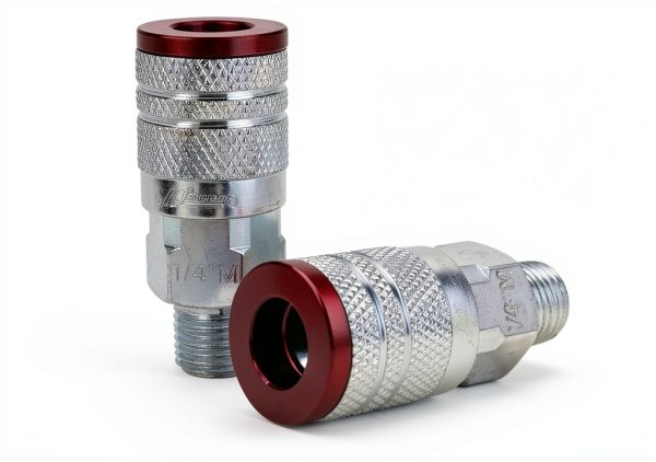 Milton S-314MKIT ColorFit Coupler & Plug Kit Red M-Style 14-Piece-6