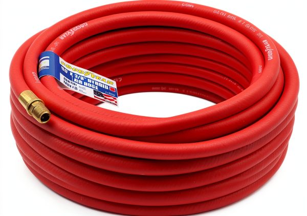 Goodyear 50' x 3/8" Hybrid Air Hose - 300 PSI - Kink Free - Made in USA-0